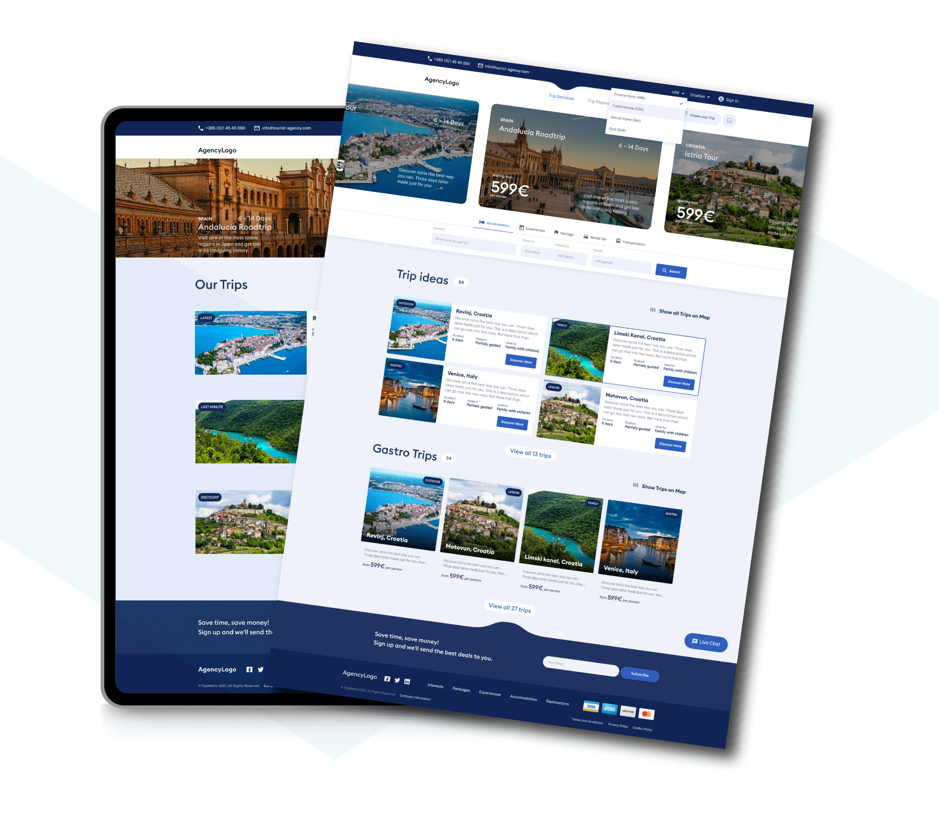 Travel Agency Software Booking Engine