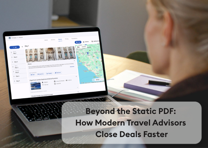 Beyond the Static PDF: How Modern Travel Advisors Close Deals Faster