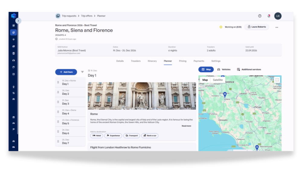 trip planner